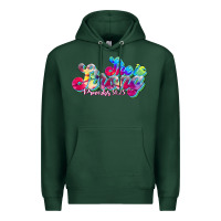 Sports Green she is strong proverbs 31:25 Premium Hoodie - JahusDesignShop