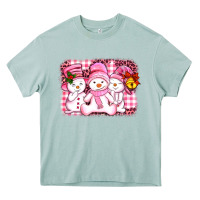 Arona chillin pink   with my snowmies  ado Heavy Core Tee - AdoDesignShop