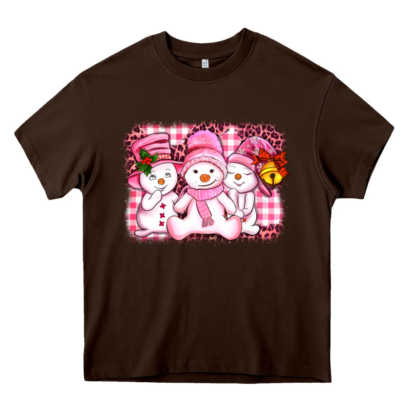 Chillin Pink   With My Snowmies  Ado Heavy Core Tee by AdoDesignShop | Teevron