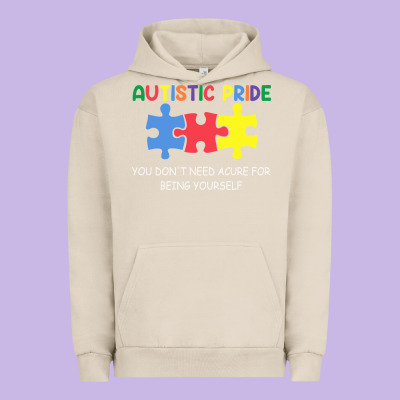 Autistic Pride Autism Awareness Urban Hoodie Designed By Cowhidedigitalart