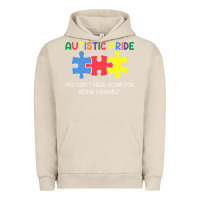 Pigment French Oak Autistic Pride Autism Awareness Urban Hoodie - CowhideDigitalArt