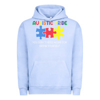 Pigment Grape Ice Autistic Pride Autism Awareness Urban Hoodie - CowhideDigitalArt