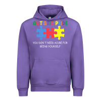 Tulip Autistic Pride Autism Awareness Urban Hoodie - CowhideDigitalArt