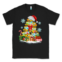 Black christmas tree with school bus Classic Tee - MaliasSmallBusiness