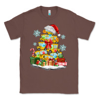 Chestnut christmas tree with school bus Classic Tee - MaliasSmallBusiness