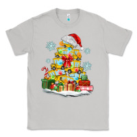 Moon Dust christmas tree with school bus Classic Tee - MaliasSmallBusiness