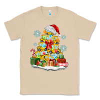Mushroom christmas tree with school bus Classic Tee - MaliasSmallBusiness