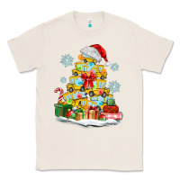 Natural christmas tree with school bus Classic Tee - MaliasSmallBusiness