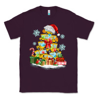 Plum christmas tree with school bus Classic Tee - MaliasSmallBusiness