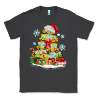 Smoke christmas tree with school bus Classic Tee - MaliasSmallBusiness