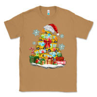 Toasted Coconut christmas tree with school bus Classic Tee - MaliasSmallBusiness