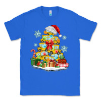 True Royal christmas tree with school bus Classic Tee - MaliasSmallBusiness