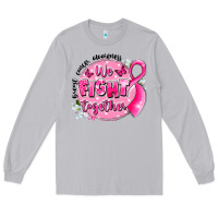 Moon Dust breast cancer awareness we fight together Long Sleeve Tee - LillyAllenDesigns