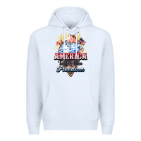 White America ice cream Premium Hoodie - HowdyJamesFarm