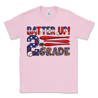 Bubblegum Pink batter up 2nd grade Classic Tee - JahusDesignShop