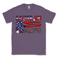 Lavender batter up 2nd grade Classic Tee - JahusDesignShop