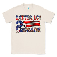 Natural batter up 2nd grade Classic Tee - JahusDesignShop