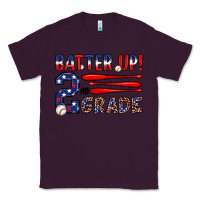 Plum batter up 2nd grade Classic Tee - JahusDesignShop