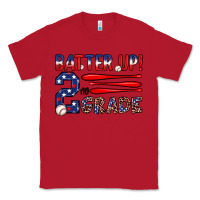 Red batter up 2nd grade Classic Tee - JahusDesignShop