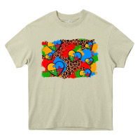 Mossy autism heart background Heavy Core Tee - AdoDesignShop