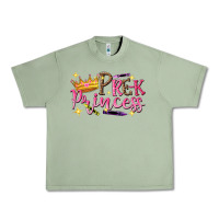 Oil Green pre k princess Urban Heavy Tee - NancyCooperArtShop