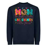 Navy mom in every season she shines with grace Heavyweight Sweatshirt - Artiststas