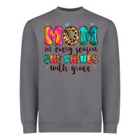 Storm mom in every season she shines with grace Heavyweight Sweatshirt - Artiststas