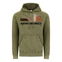 Vintage Olive winter basics stanley Vintage Hoodie - MaliasSmallBusiness