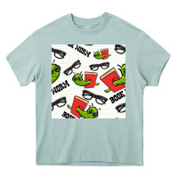 Arona bookworm seamless pattern Heavy Core Tee - BundleAndBundleShop