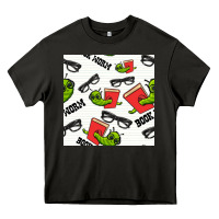 Asphalt bookworm seamless pattern Heavy Core Tee - BundleAndBundleShop