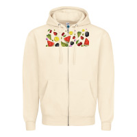 Sandshell summer fruits Zipper Hoodie - TumblerDesignByShophia