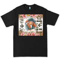 Black first i drink the coffee then i do the things Premium Tee - JahusDesignShop