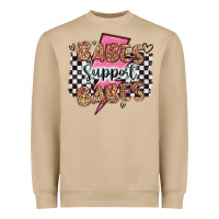 Mushroom babes support babes Heavyweight Sweatshirt - Artiststas
