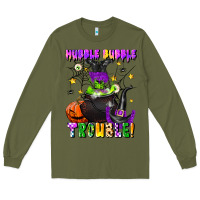 Army Green hubble bubble trouble Long Sleeve Tee - LillyAllenDesigns