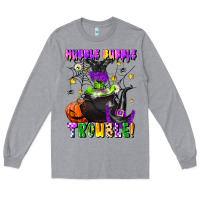 Heather Grey hubble bubble trouble Long Sleeve Tee - LillyAllenDesigns
