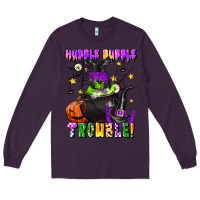 Plum hubble bubble trouble Long Sleeve Tee - LillyAllenDesigns