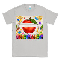 Moon Dust custom teacher name apple Classic Tee - NancyCooperArtShop