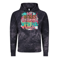 Cloud Black she works willingly with her hands Vintage Hoodie - NancyCooperArtShop