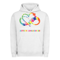 Pigment Lunar Rock Love Needs No Words Heart Puzzle Autism Urban Hoodie - CowhideDigitalArt