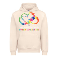 Sandshell Love Needs No Words Heart Puzzle Autism Urban Hoodie - CowhideDigitalArt