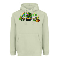 Matcha Tennessee map St. Patrick's Heavyweight Hoodie - CowGirlArtShop