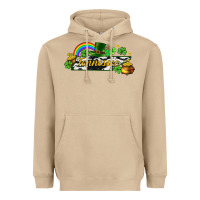 Mushroom Tennessee map St. Patrick's Heavyweight Hoodie - CowGirlArtShop