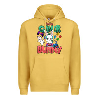 Antique Gold I'm the game Bunny Easter day Premium Hoodie - HowdyJamesFarm