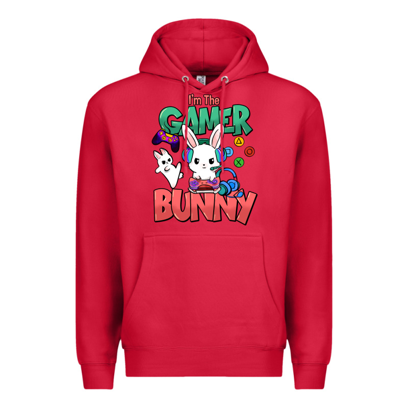 I'm The Game Bunny Easter Day Premium Hoodie by HowdyJamesFarm | Teevron