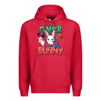 Cardinal I'm the game Bunny Easter day Premium Hoodie - HowdyJamesFarm