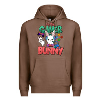 Chestnut I'm the game Bunny Easter day Premium Hoodie - HowdyJamesFarm