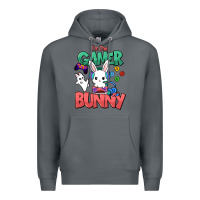 Rock I'm the game Bunny Easter day Premium Hoodie - HowdyJamesFarm