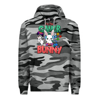 Slate Camo I'm the game Bunny Easter day Premium Hoodie - HowdyJamesFarm