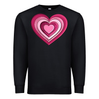 Black sweet heart olivia Premium Sweatshirt - OliviaCreatesArt