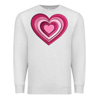 Oatmeal Heather sweet heart olivia Premium Sweatshirt - OliviaCreatesArt